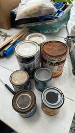Gratis verfresten en voorstrijk, Doe-het-zelf en Verbouw, Verf, Beits en Lak, Ophalen, Gebruikt, Wit