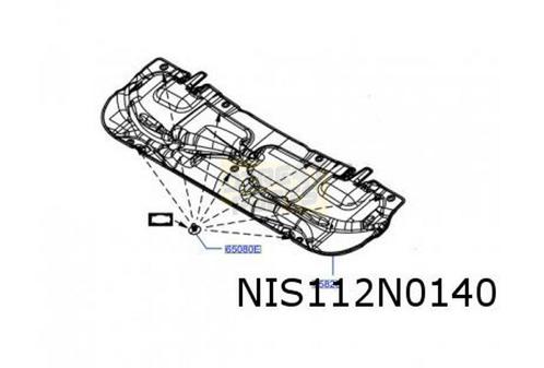 Nissan Townstar / Renault Kangoo motorkapisolatie Origineel!, Auto-onderdelen, Carrosserie en Plaatwerk, Motorkap, Nissan, Renault