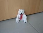 Witte ijsbeer teddybeer knuffeldier pluche dier Coca cola, Nieuw, Ophalen of Verzenden