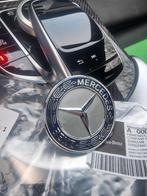 Mercedes-Benz Embleem logo motorkap 2pin, Gebruikt, Mercedes-Benz, Ophalen of Verzenden, Bumper