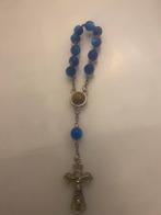 Blauwe Rozenkrans met Kruis, Antiek en Kunst, Ophalen of Verzenden