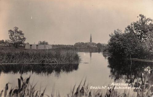 JL106 Fotokaart Aalsmeer Gez op Schinkelpoel ca 1930, Verzamelen, Ansichtkaarten | Nederland, Ongelopen, Noord-Holland, 1920 tot 1940
