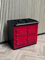 Prachtig Fornuis AGA Six Four Bordeaux Rood 4 Ovens!, Witgoed en Apparatuur, Fornuizen, 60 cm of meer, Grill, Ophalen of Verzenden