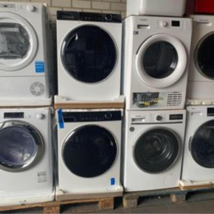 A-merken wasdrogers/wasmachines met garantie, Witgoed en Apparatuur, Wasdrogers, Refurbished, Condens, Voorlader, 6 tot 8 kg, Minder dan 85 cm