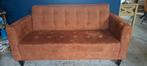 Cognac kleurige 2.5 zits bank, Ophalen, Minder dan 75 cm, Tweepersoons, Zo goed als nieuw