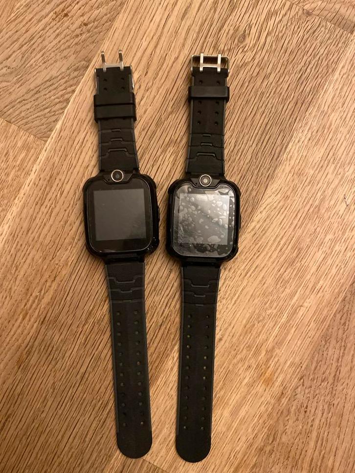 AMYS Kinder Smartwatch met Simkaart - Zwart, Sieraden, Tassen en Uiterlijk, Smartwatches, Zo goed als nieuw, Android, Zwart, Afstand