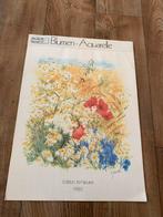 Kalender 1985 van K. Faude Blumen Aquarelle, Ophalen of Verzenden, Maandkalender, Zo goed als nieuw
