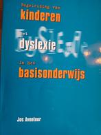 Begeleiding van kinderen met dyslexie in het basisonderwijs, Boeken, Ophalen of Verzenden, Zo goed als nieuw, HBO, J. Avontuur