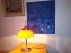 Harvey Guzzini lamp jaren zeventig, Huis en Inrichting, Gebruikt, 50 tot 75 cm, Ophalen, Glas