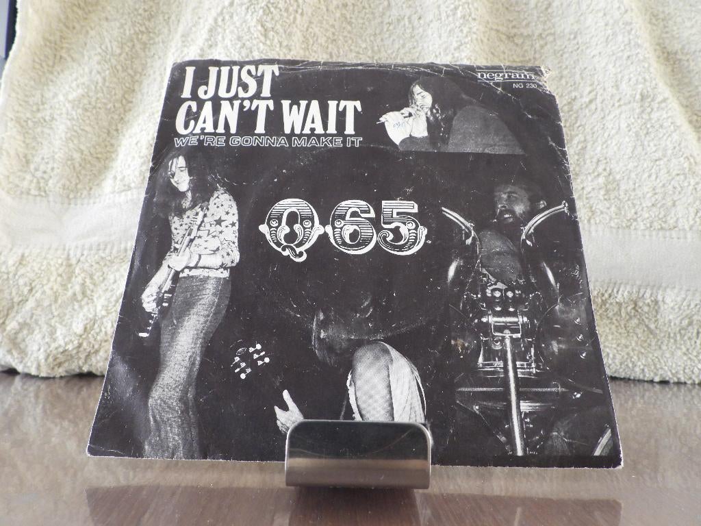 single Q65 – I Just Can't Wait -We're gonna make it 1971 nl, Cd's en Dvd's, Vinyl Singles, Ophalen of Verzenden, Gebruikt, Pop