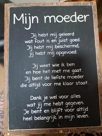 Nieuwe houten & zelf bedrukte spiegels - Leuk als cadeau! beschikbaar voor biedingen