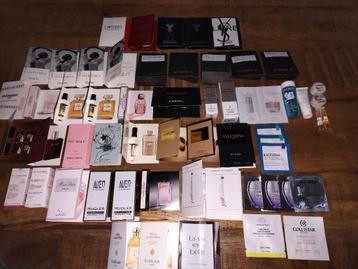 *NIEUW* ruim 50 Mini prod. samples Mugler Lauder Chanel etc beschikbaar voor biedingen