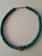 Howliet ketting met liefdeskraal zilver., Ophalen of Verzenden, Zo goed als nieuw, Zilver, Zilver