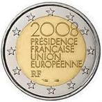 2 euromunt Frankrijk 2008 EU-Voorzitter, 2 euro, Frankrijk, Ophalen of Verzenden