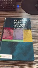 Grondtrekken van het Nederlandse strafrecht, Ophalen of Verzenden, Zo goed als nieuw