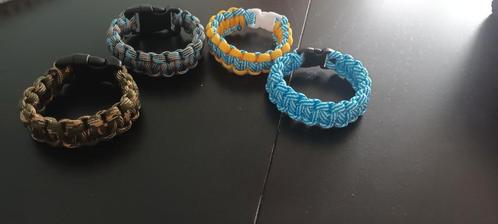 Paracord armbanden, Sieraden, Tassen en Uiterlijk, Armbanden, Zo goed als nieuw, Overige materialen, Overige kleuren, Ophalen of Verzenden