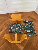 Stokke Tripp Trapp baby set (geel) met kussentjes, Ophalen, Zo goed als nieuw, Meegroeistoel, Stoelverkleiner