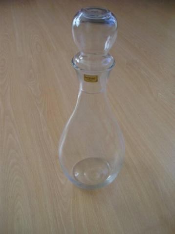 Luminarc karaf met stolp glas, wijn, water beschikbaar voor biedingen