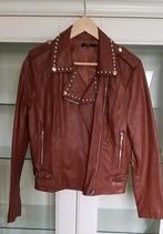 Nieuw Ciminy bikerjack nepleer - Maat M, Maat 38/40 (M), Bruin, Nieuw, Ophalen of Verzenden