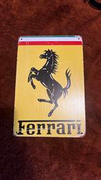 Ferrari bord nieuwe doe en mooi bod, Verzamelen, Merken en Reclamevoorwerpen, Nieuw, Reclamebord, Ophalen of Verzenden