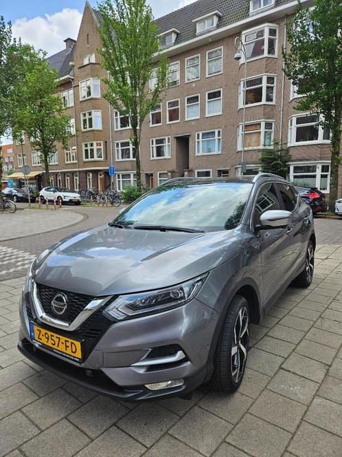 Nissan Qashqai 1.3 Dig-t Tekna+ 140pk 2019 Grijs - 70,000 Km, Auto's, Nissan, Particulier, Qashqai, 360° camera, Achteruitrijcamera