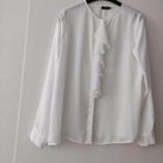 Dames blouse, Maat 38/40 (M), Verzenden, Wit, Zo goed als nieuw
