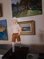 Beeldje Kuifje in Congo 30cm. handbeschilderd, Ophalen of Verzenden, Kuifje, Nieuw, Beeldje of Figuurtje