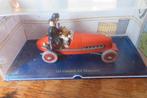 Kuifje, Tintin, in racewagen, Ophalen of Verzenden, Kuifje, Zo goed als nieuw, Beeldje of Figuurtje