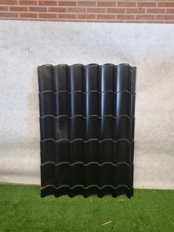 Dakpanplaten zwart 165 x 118 cm (10 stuks in 1 koop) SALE251 beschikbaar voor biedingen