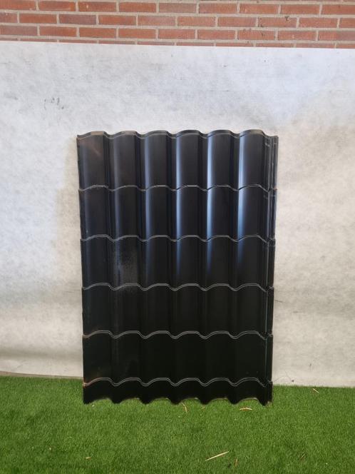 Dakpanplaten zwart 165 x 118 cm (10 stuks in 1 koop) SALE251, Doe-het-zelf en Verbouw, Dakpannen en Dakbedekking, Zo goed als nieuw