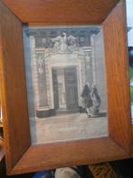 Amsterdam, zeer oude Gravure Onthulling gedenkteken EIK lijs, Antiek en Kunst, Kunst | Etsen en Gravures, Ophalen