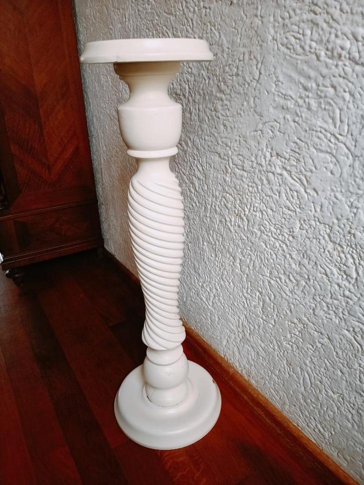 Pied de stalle piëdestal voetstuk sokkel plantentafeltje, Huis en Inrichting, Woonaccessoires | Zuilen en Pilaren, Gebruikt, Ophalen