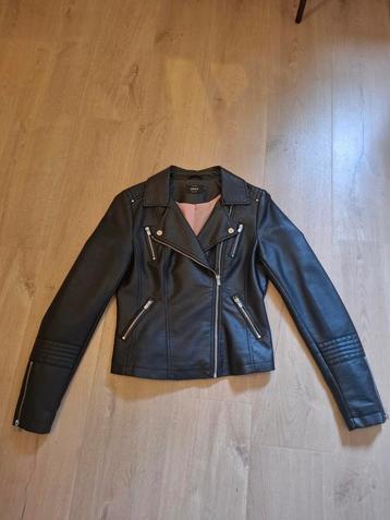Only biker jacket / nep leren jasje  beschikbaar voor biedingen