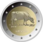 2 Euro Letland 2016 - Melkindustrie (Bruine Koe) - UNC, Postzegels en Munten, Munten | Europa | Euromunten, Verzenden, Overige landen