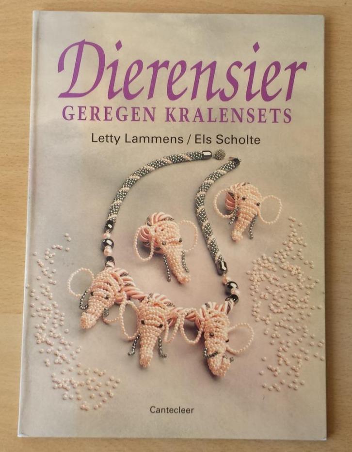 Dierensier - Letty Lammers + Els Scholte - 1990, Hobby en Vrije tijd, Kralen en Sieraden maken, Gebruikt, Overige typen, Ophalen of Verzenden
