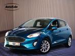 Ford Fiesta 1.0 EcoBoost Titanium NAVI Autom Camera PDC Lane, Gebruikt, Blauw, Origineel Nederlands, Bedrijf