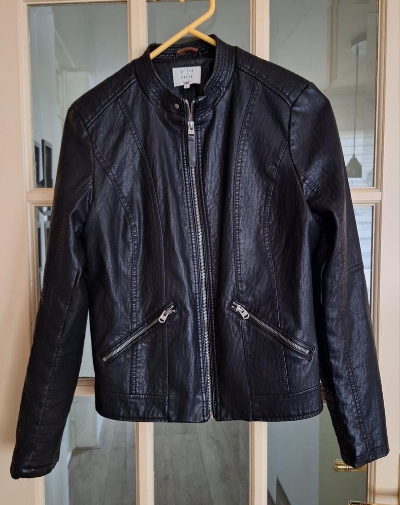 Zwarte Silver Creek Jas - Maat L, Silver Creek, Zwart, Maat 42/44 (L), Ophalen of Verzenden