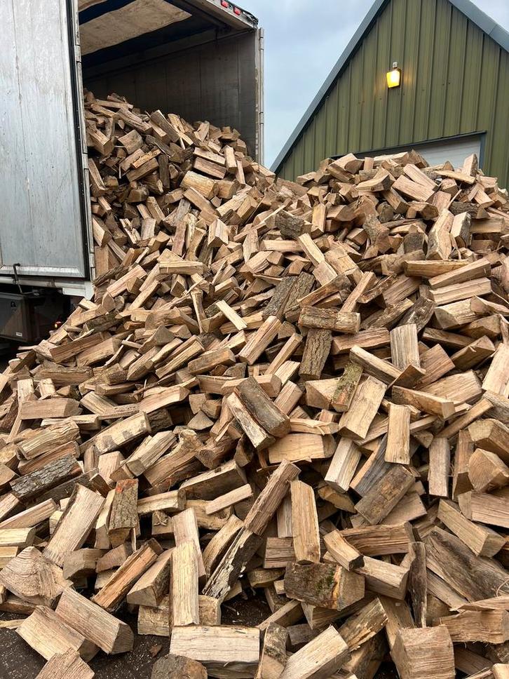 Haardhout Kachelhout ACTIE!!!. mix Eik, Es, Beuk, H. Beuk, Tuin en Terras, Haardhout, Blokken, Overige houtsoorten, 6 m³ of meer