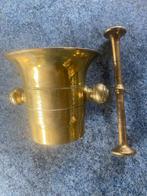 antieke vijzel met stamper, Ophalen of Verzenden, Koper
