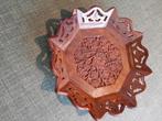 Houten schaal houtsnijwerk, Schaal, Rond, Nieuw, Ophalen of Verzenden