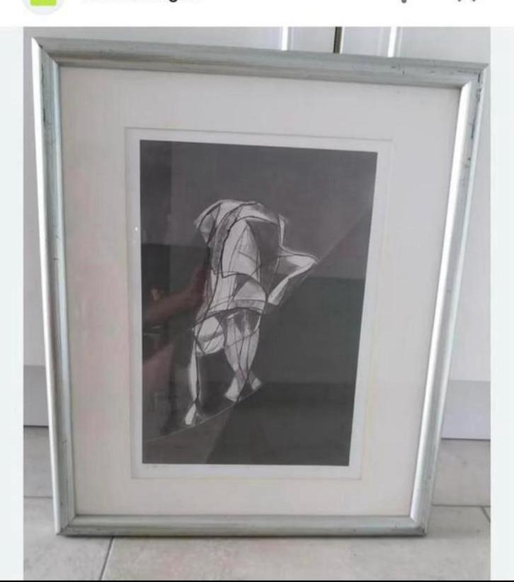 Anette Kramer Raumkörper abstracte kunst, Antiek en Kunst, Kunst | Schilderijen | Abstract, Ophalen of Verzenden