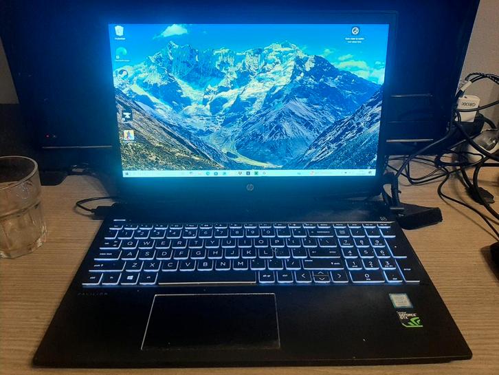 HP Pavillion Gaming Laptop - i7, 16GB RAM, GTX 1050Ti, Computers en Software, Windows Laptops, Gebruikt, 15 inch, HDD, 2 tot 3 Ghz