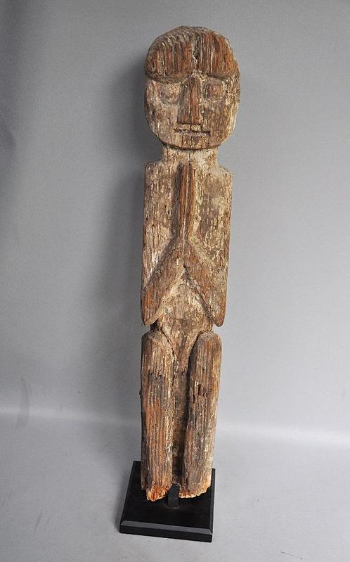 Groot geleefd wachtersbeeld - Nepal - Midden 20e eeuw, Antiek en Kunst, Kunst | Niet-Westerse kunst, Ophalen of Verzenden