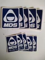 Tien stickers. MDS helmets., Motoren