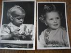 2 Ansichten:Kleurende Kleuters '46;Mooie Krullen '49.(adv54), Ophalen of Verzenden, 1940 tot 1960, Gelopen, Kinderen