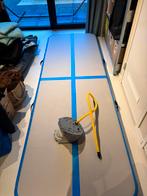 Airtrack 300x100x10 cm binnen en buiten, Materiaal, Zo goed als nieuw, Grijs, Kindermaat 122 t/m 140