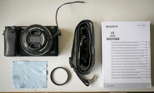 Sony a6000 + Sony E PZ 16-50mm F3.5 - 5.6 OSS, Audio, Tv en Foto, Fotocamera's Digitaal, Zo goed als nieuw, Sony, Ophalen of Verzenden