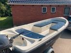 Garda Capri 430 Sloep + Trailer (ook geschikt als visboot), Ophalen, 10 tot 30 pk, Zo goed als nieuw, 3 tot 6 meter