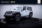 Jeep Wrangler Unlimited 4xe 380PK RUBICON OPEN DAK | CAMERA, Zwart, 4 cilinders, Leder, Vierwielaandrijving
