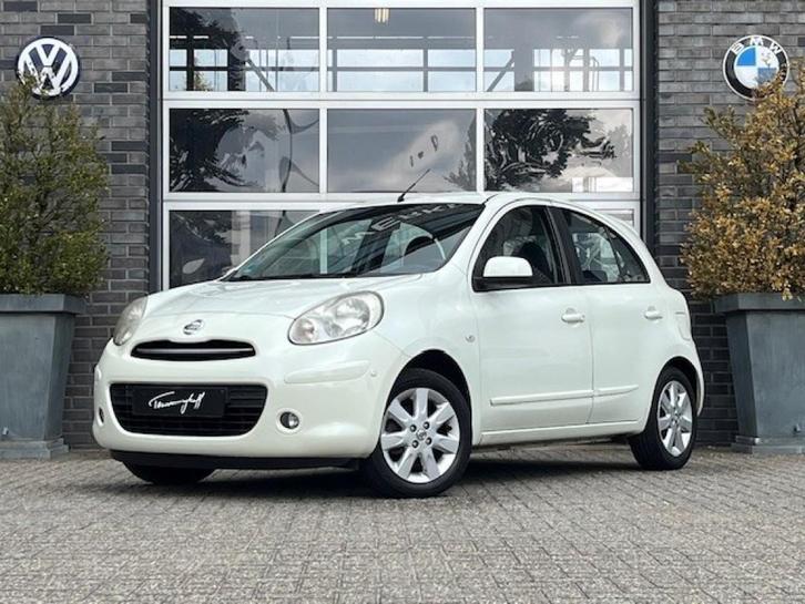 Nissan MICRA 1.2 DIG-S 5DRS. CLIMA - NAVI - CRUISE - PDC ORG, Auto's, Nissan, Bedrijf, Micra, ABS, Airbags, Bluetooth, Boordcomputer